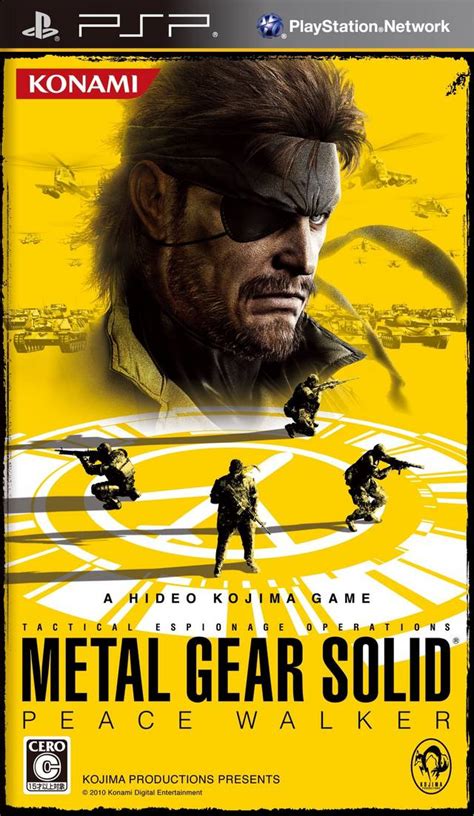 metal gear solid peace walker box art|metal gear solid v ground zeroes.